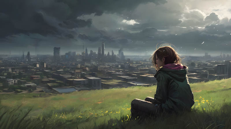 Solitude Over the City