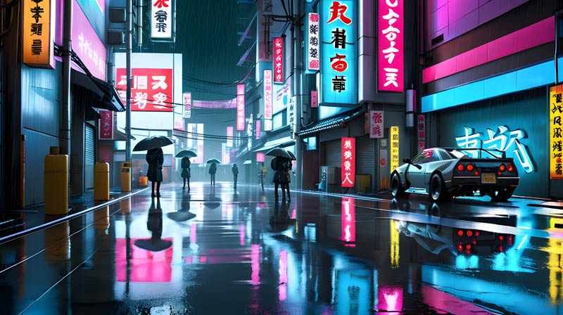 Cyberpunk Japan