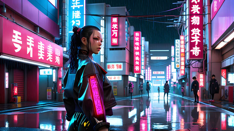 Cyberpunk Akira Aesthetics