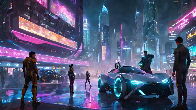 Neon Cyber City