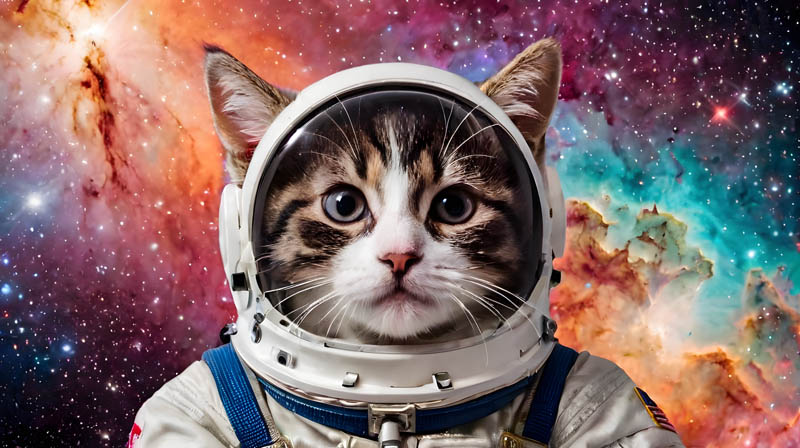 Space Kitty IX