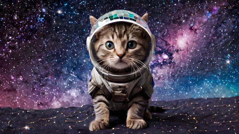 Space Kitty XVIII